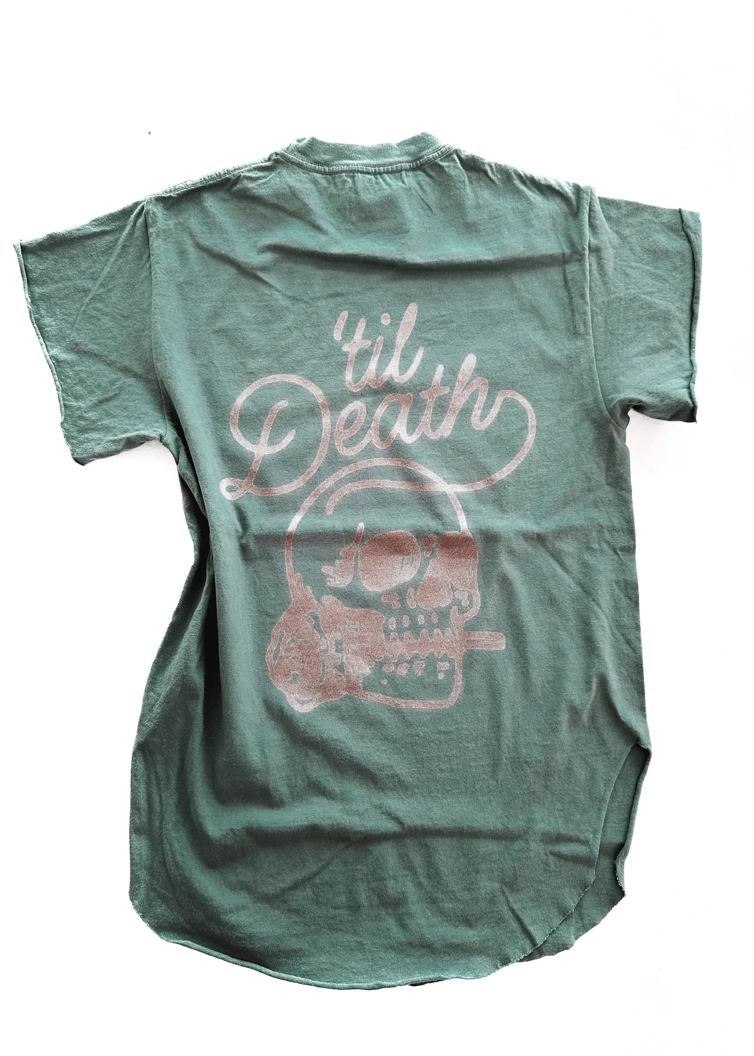 'TIL DEATH MY LOVE SIDE SLIT TEE