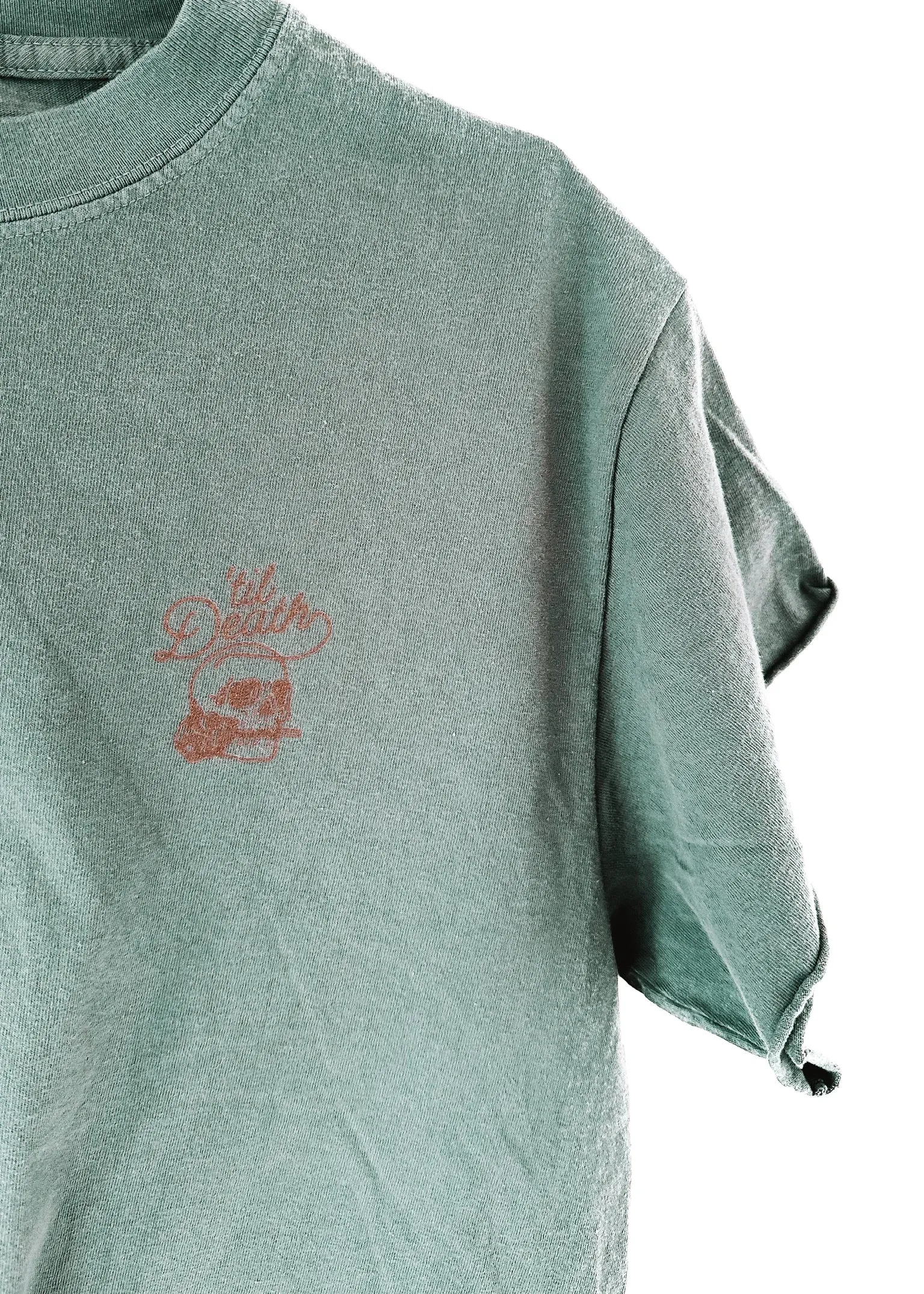 'TIL DEATH MY LOVE SIDE SLIT TEE