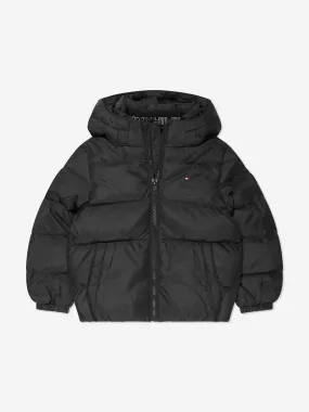 Tommy Hilfiger Boys Essential Down Jacket in Black