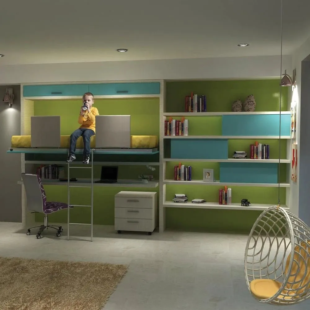 Tuckin - Loft Bed with Desk for Kids
