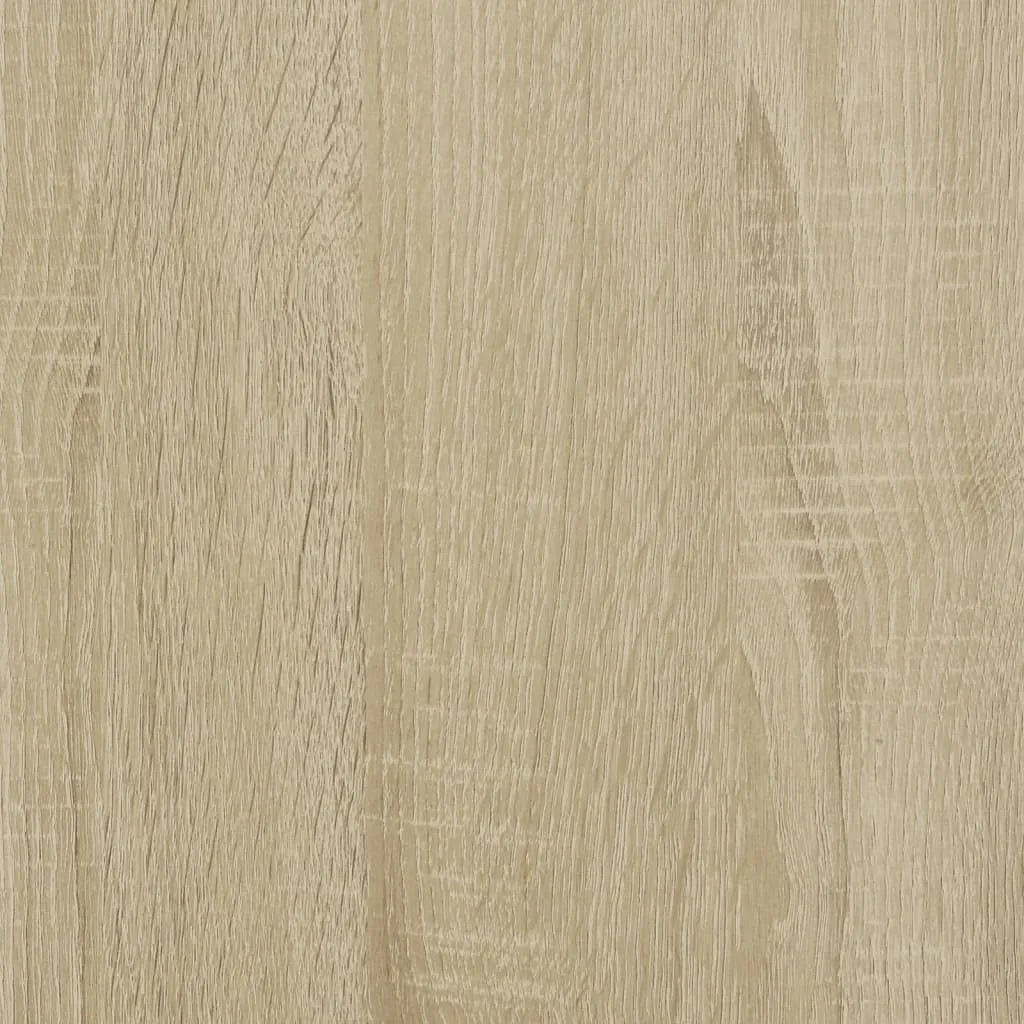 vidaXL Monitor Stand Sonoma Oak 100x27x20 cm Engineered Wood