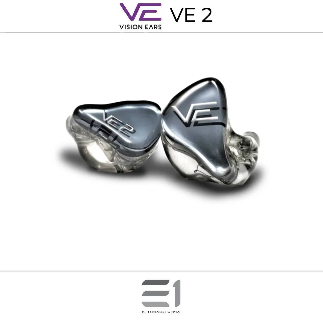 Vision Ears VE2 Custom / Universal-Fit In-Ear Monitors