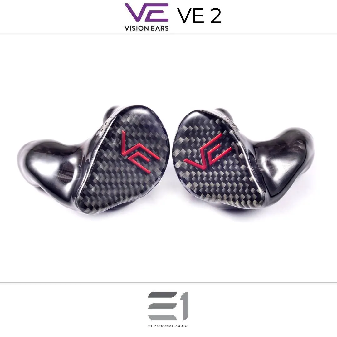 Vision Ears VE2 Custom / Universal-Fit In-Ear Monitors