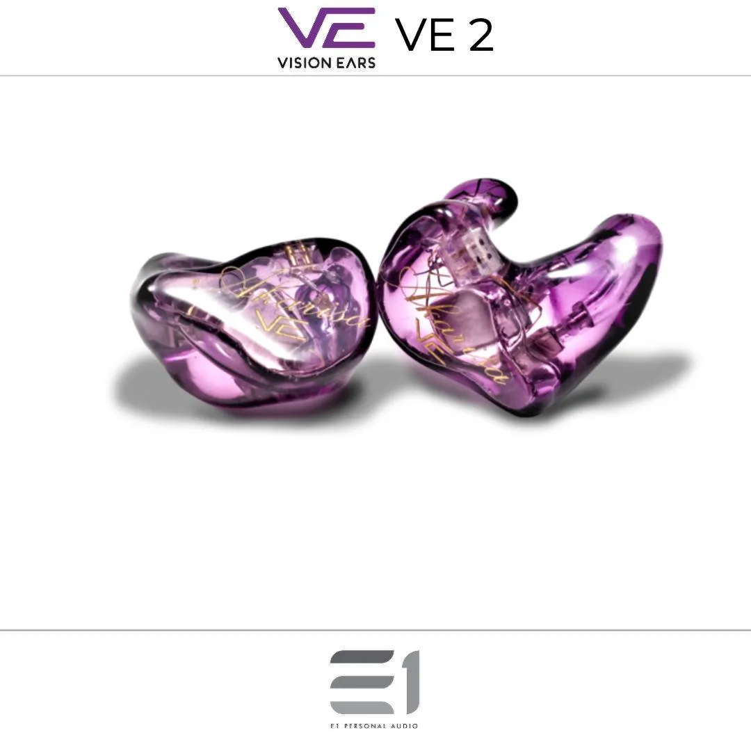 Vision Ears VE2 Custom / Universal-Fit In-Ear Monitors