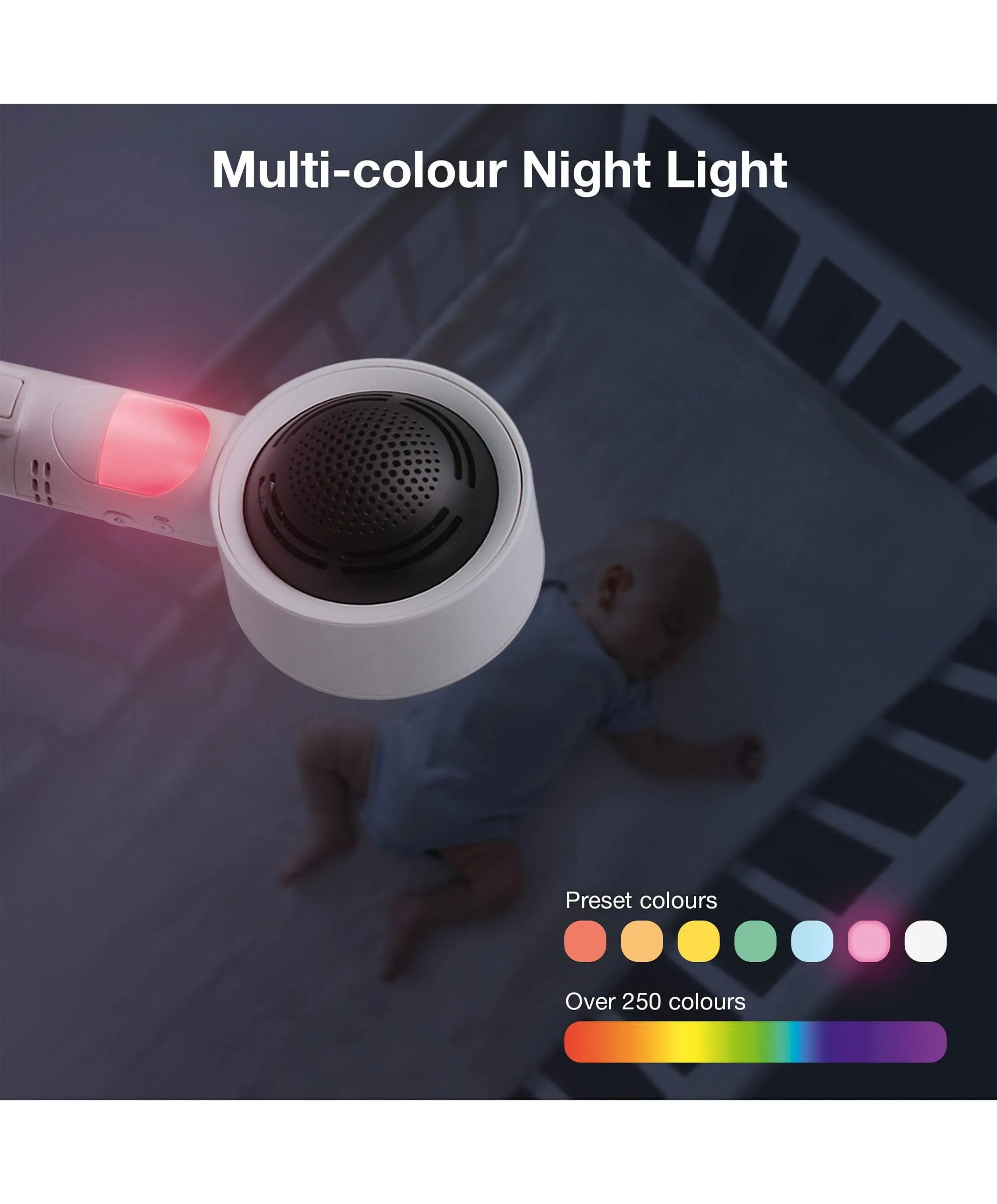 VTech RM7787HD 7” Over-The-Cot Smart Monitor