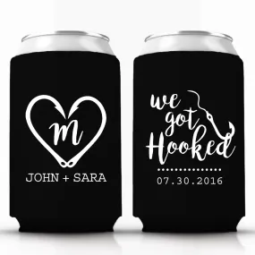 We Got Hooked Wedding Can Coolers (19)