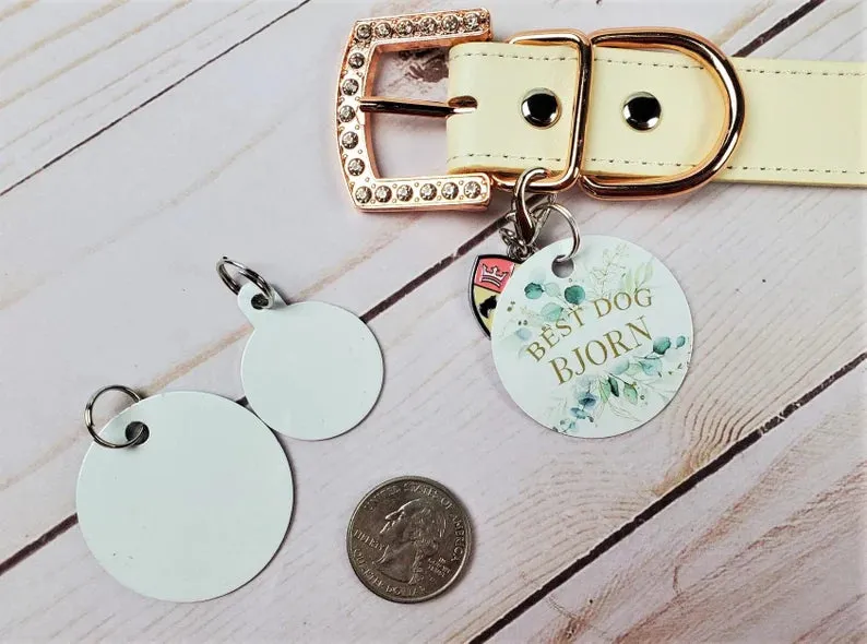 Wedding Pet ID Tag