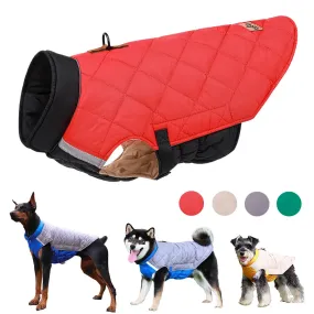 Winter Thicken Vest Coat for Dogs of All Sizes - Keep Your Labrador, Husky, and French Bulldog Warm, Dry, and Safe in Style